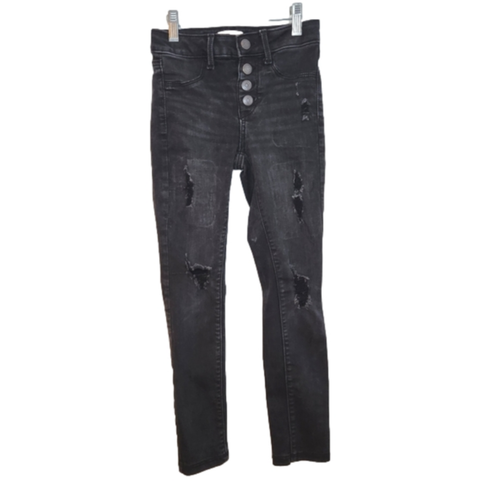 So girls distressed skinny jeans size 7 G77